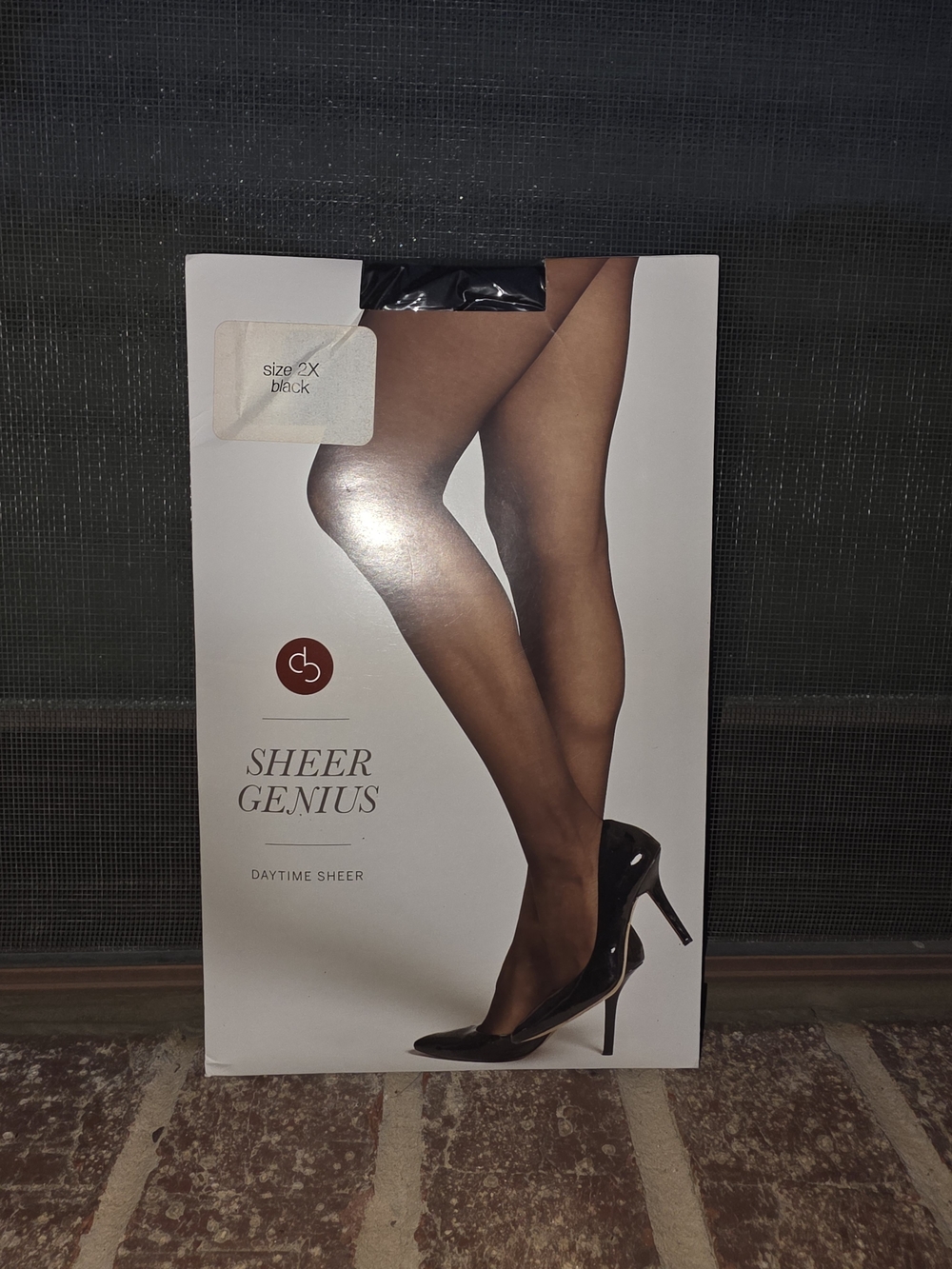 Dressbarn Daytime Sheer Black Hosiery - 2X